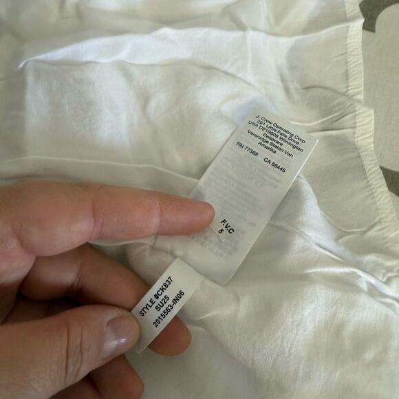 J.Crew Linen mini dress NWOT Size 10 - Picture 11 of 11